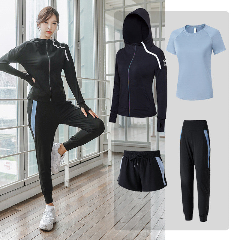 Gym Running Fitness Clothes Large Size Quick-drying Loose Thin Elastic and Breathable