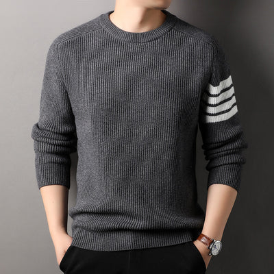 Loose-fitting Pullover Round-neck Men's Bottoming Shirt