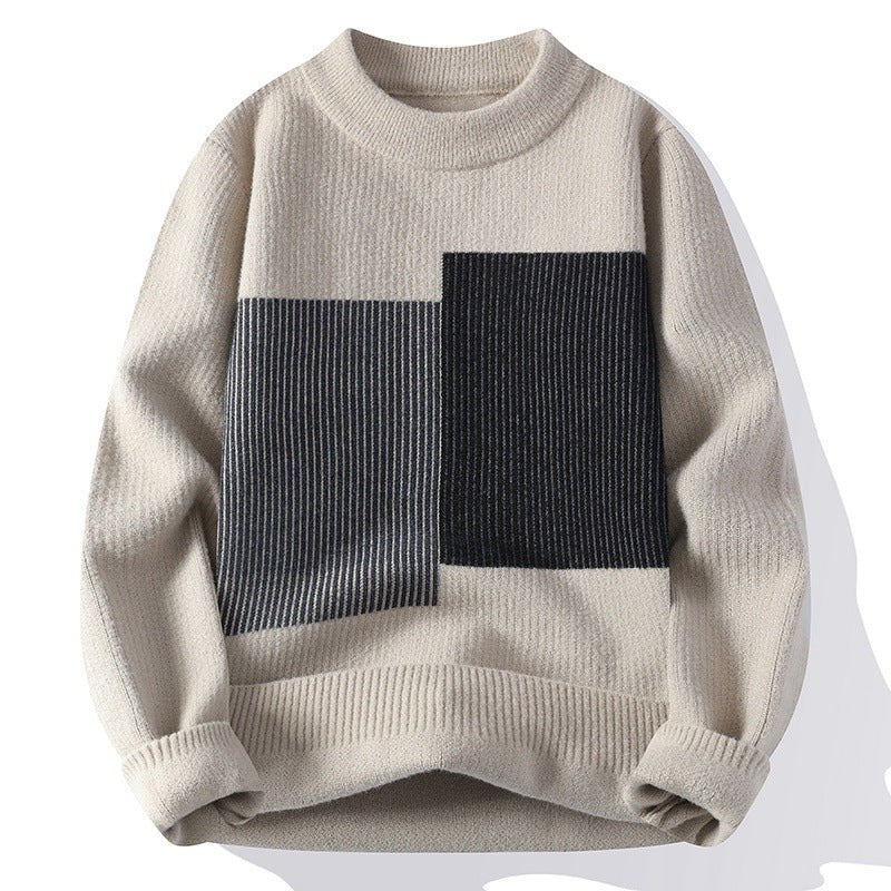 Loose Thickening Keep Warm Sweater Men