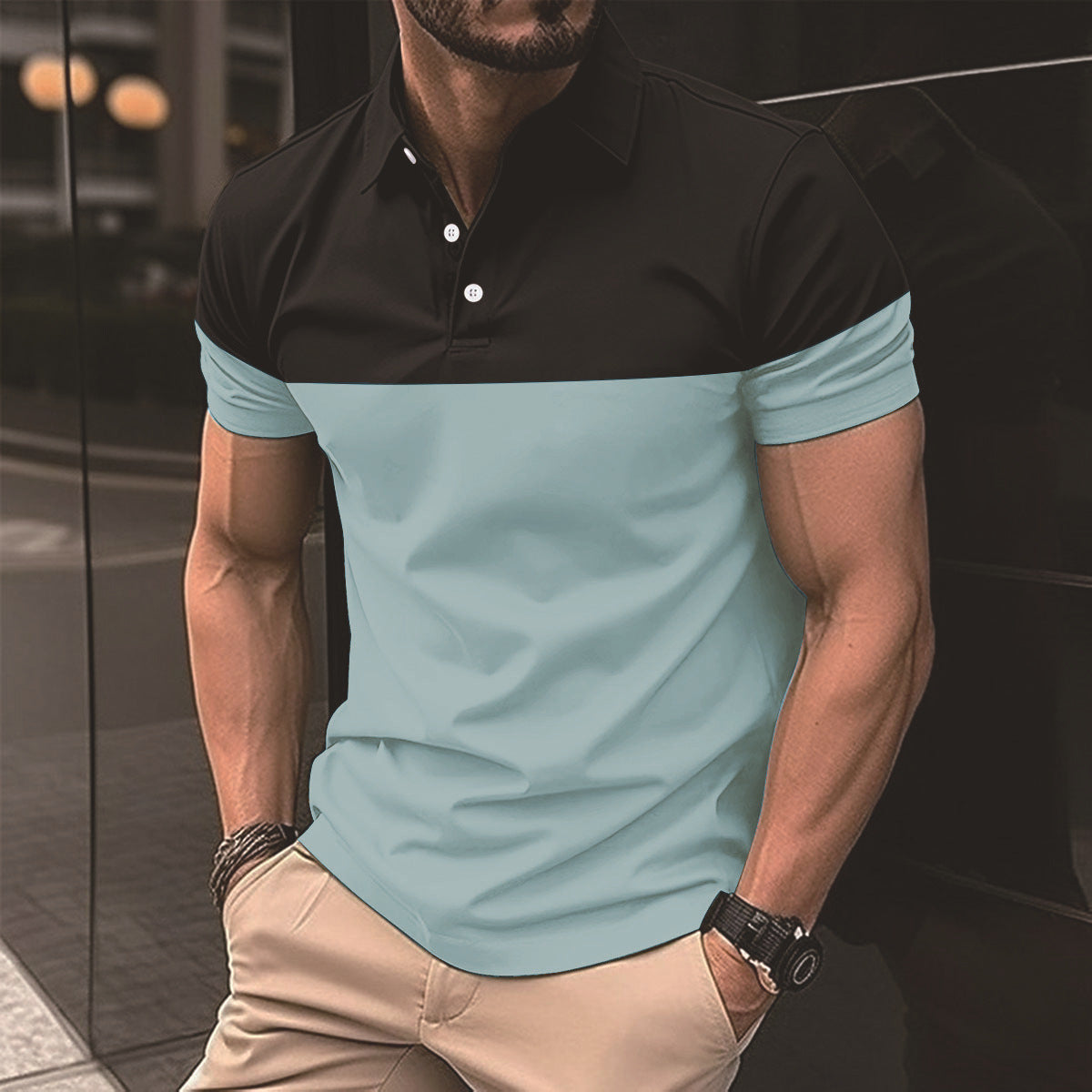 Men's Casual Polo TShirt