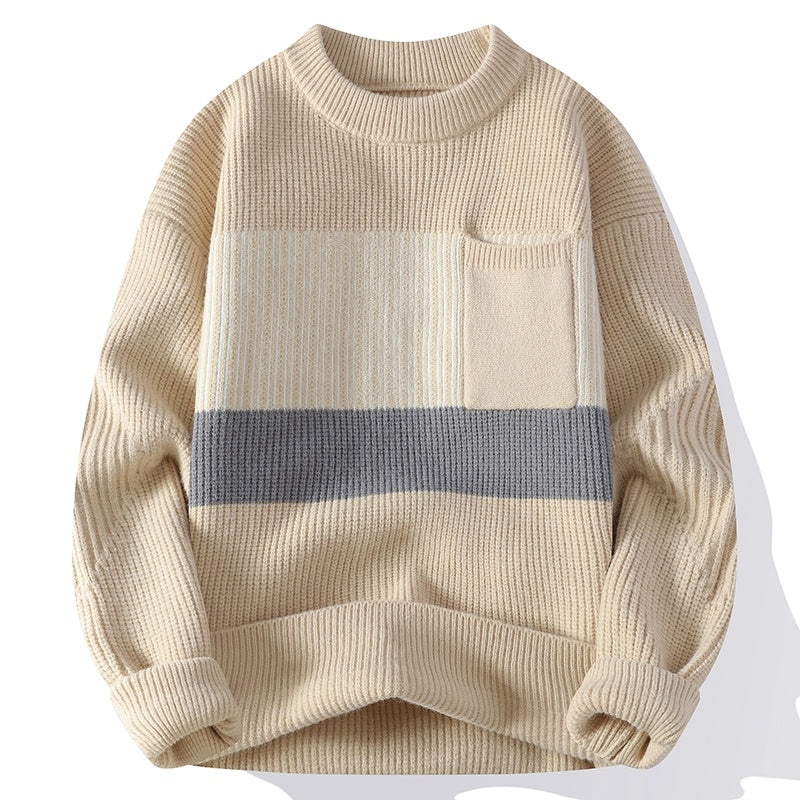 Knitwear Coat Loose And Handsome All-match Sweater Men