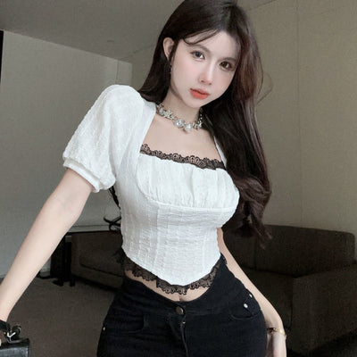 Slimming T-shirt For Women Versatile Short Top