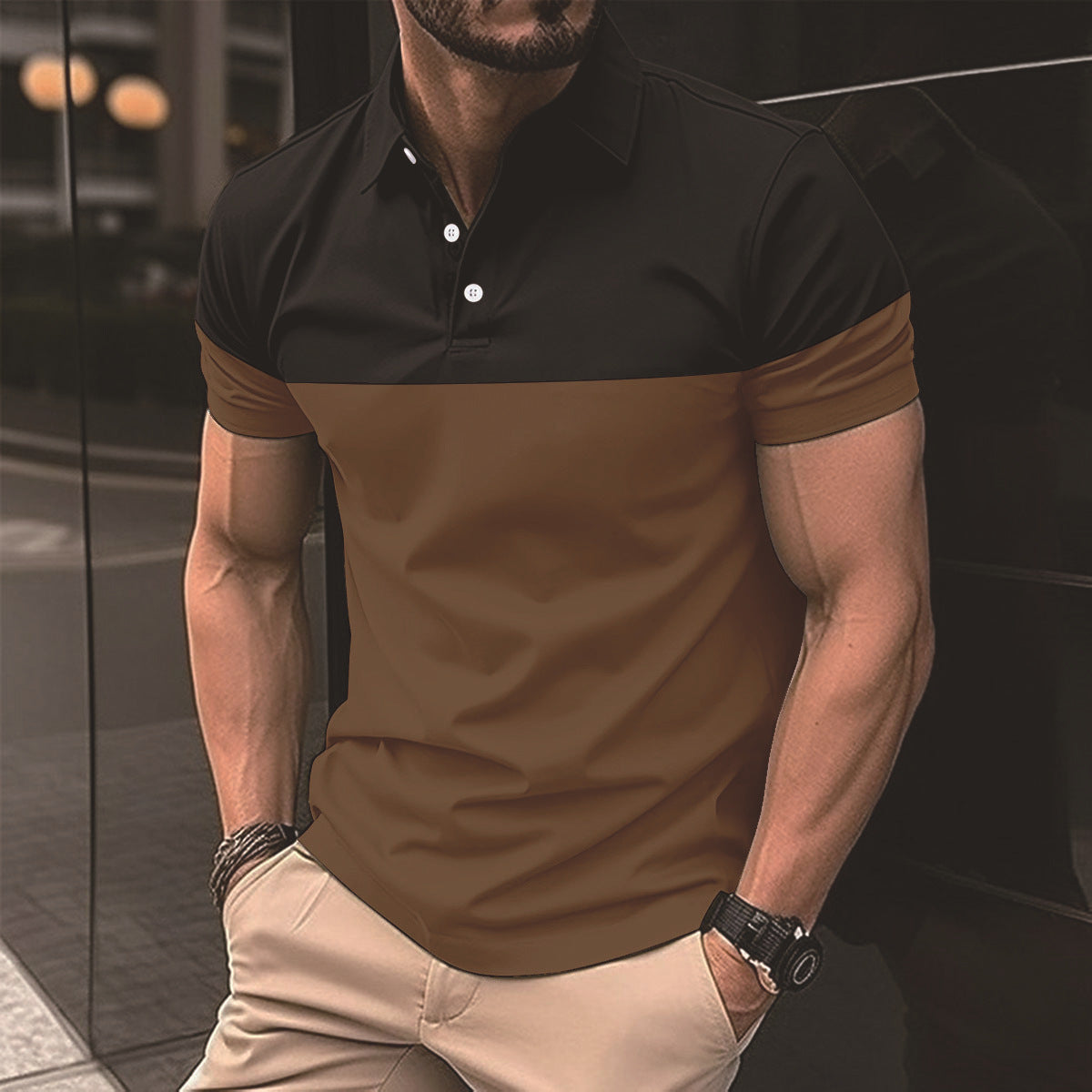 Men's Casual Polo TShirt