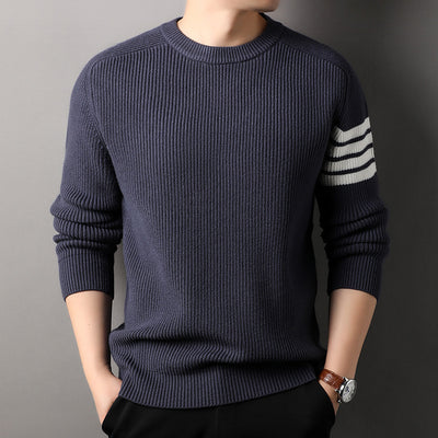 Loose-fitting Pullover Round-neck Men's Bottoming Shirt