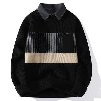 Knitwear Coat Loose And Handsome All-match Sweater Men