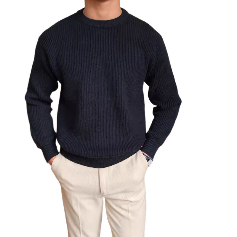 Thickening Sweater Men's Korean-style Trendy Loose