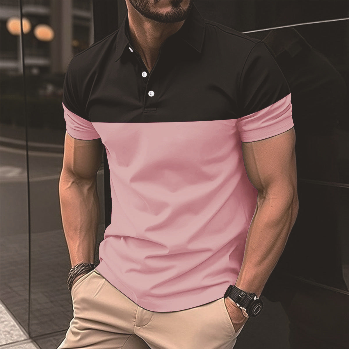 Men's Casual Polo TShirt